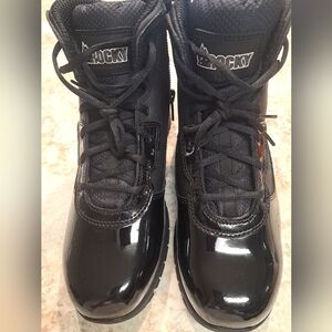 ROCKY CADET BLACK PUBLIC SERVICE BOOTS RKD0105 10.5 R